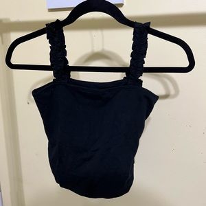 Hollister tank top with ruffles